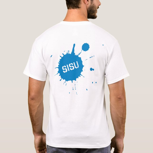 Sisu Splatter 2 Bak T-shirt (Baksida)