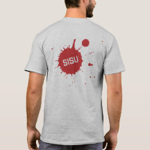 Sisu Splatter Back 1 T-shirt