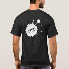 Sisu Splatter Back Mörk T-shirt