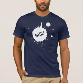 Sisu Splatter Mörk T-shirt