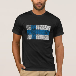Sisu svart T-tröja Tee