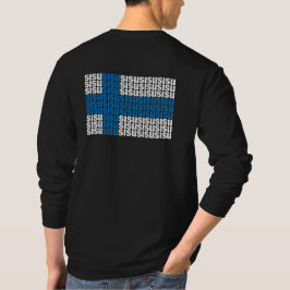 Sisu tillbaka grundläggande långärmad t-shirt