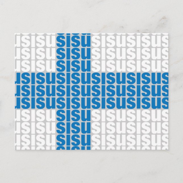 Sisu-vykort Vykort (Framsida)