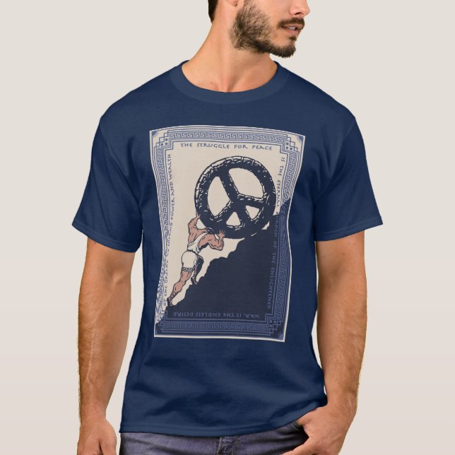 Sisyphus fred t shirt (Framsida)