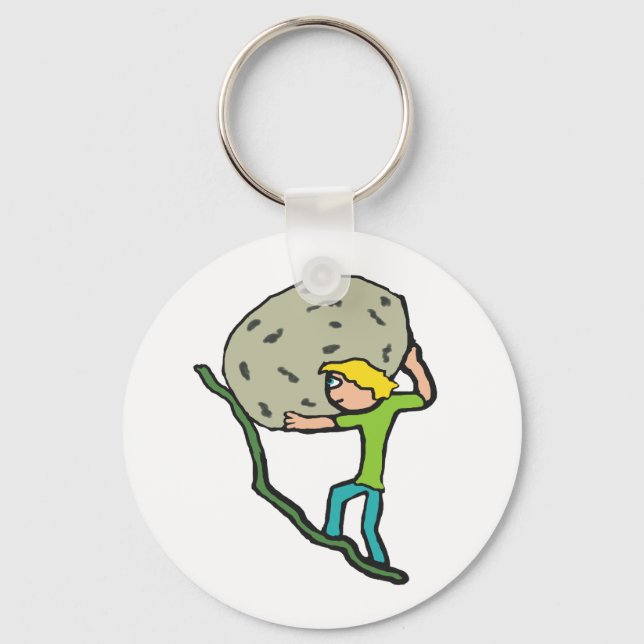 Sisyphus Nyckelring (Framsida)