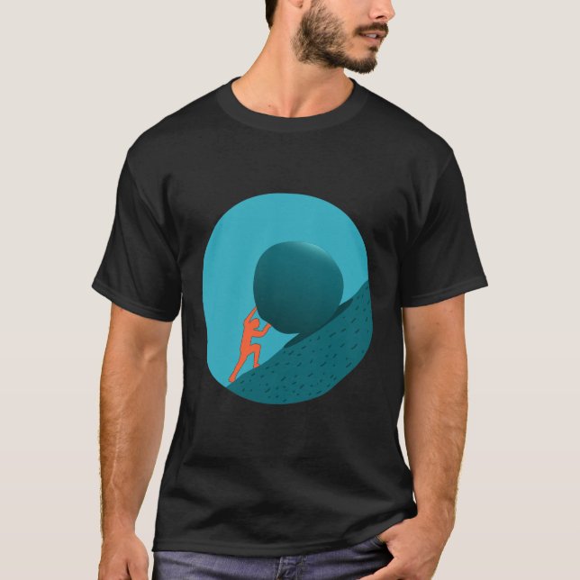 Sisyphus T Shirt (Framsida)