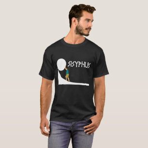 Sisyphus T-tröja, grekisk Mythology forntida T Shirt