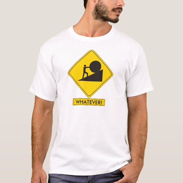 Sisyphus vägmärke tröja (Framsida)