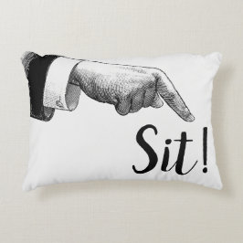Sit Down Bossy Accent cushion Prydnadskudde