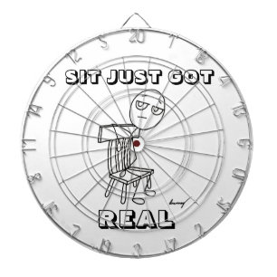 SIT HAR REAL Dart Board Darttavla
