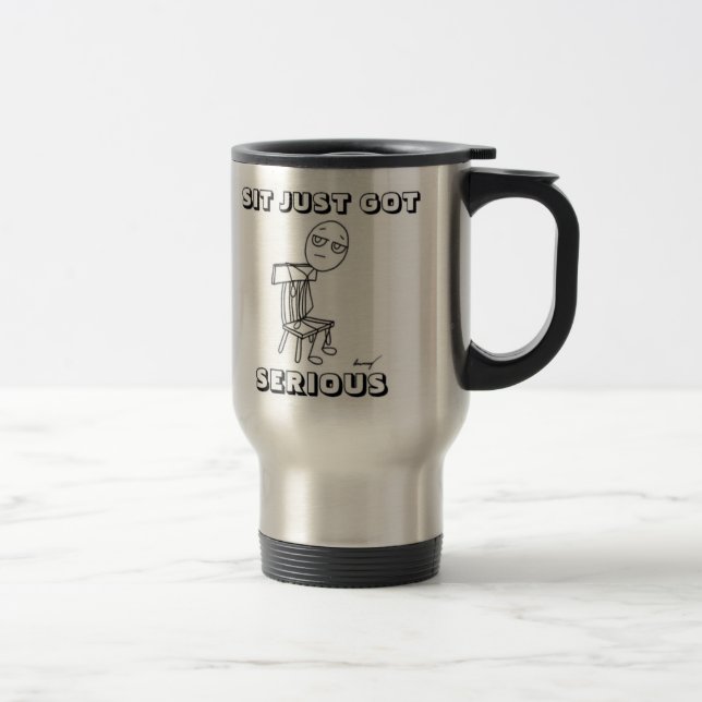 SIT JUST BLEV ALLVARLIGT Resemug Resemugg (Höger)