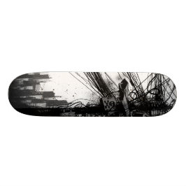 SIT "Otrådat 2" Old School Skateboard Bräda 18 Cm