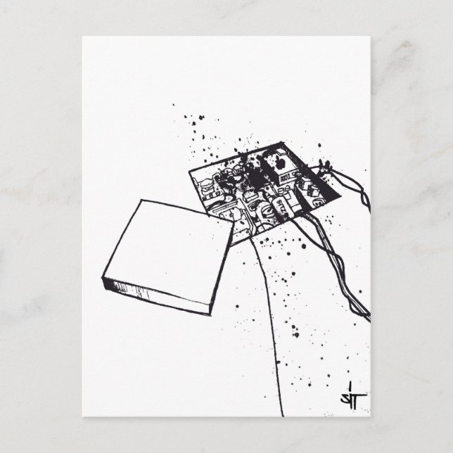 SIT "Otrådat 8" Vykort (Framsida)