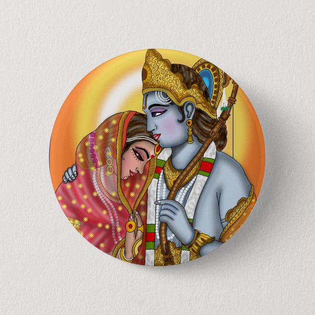 Sita Ram-knapp Knapp (Framsida)