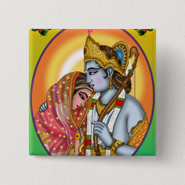 Sita Ram-knapp Knapp (Framsida)
