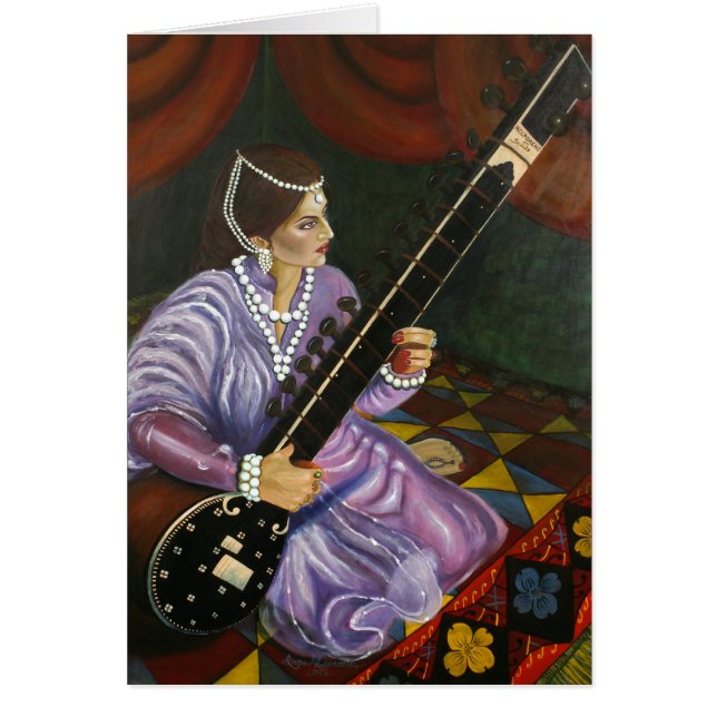 Sitar Player OBS Kort (Framsidan)
