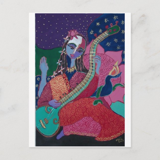 Sitar Vykort (Framsida)