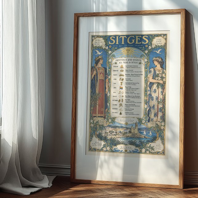 Sites Spanien Evenemangskalender Poster (Skapare uppladdad)