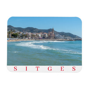 Sitges Sea och kyrkans kylmagnet Magnet