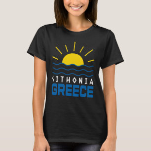 Sithonia Greece Sunshine and Sea Vågar Women's T Shirt