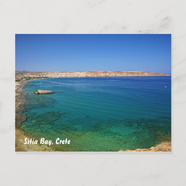 Sitia Bay, Kreta, Sitia Bay, Kreta Vykort (Framsida)