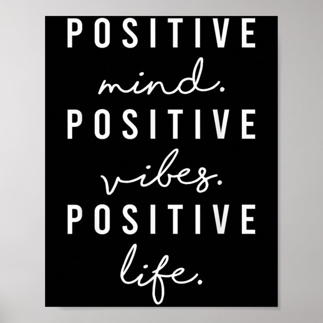 Sitive Mind Vibes Life Visualization Sitivity Moti Poster (Framsidan)