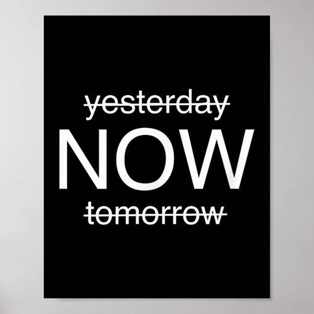 Sitive Mindset – Live In The Moment Motivational D Poster (Framsidan)