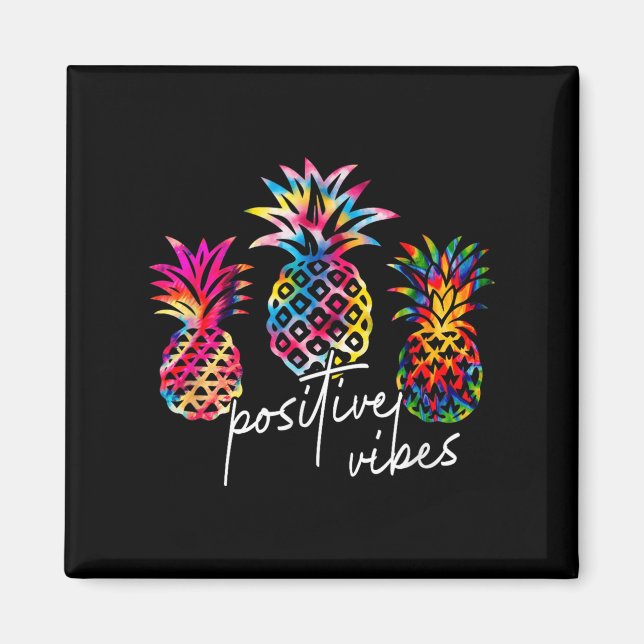 Sitive Vibe Ne Transfer Day Infertility Ivf Tie Dy Magnet (Framsidan)