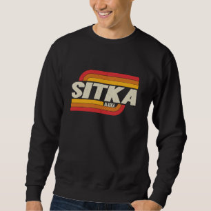 Sitka AK Antik Souvenir Lång Ärmad Tröja