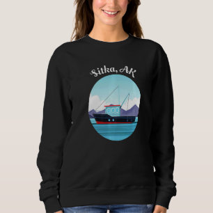 Sitka Alaska Fisherman T Shirt