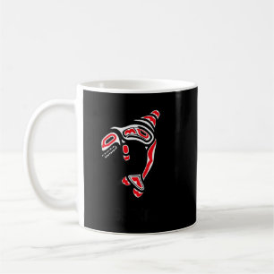 Sitka Alaska Native Indian Orca Killer Wh Kaffemugg