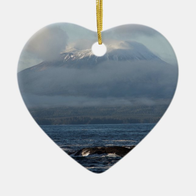 Sitka Alaska souvenirgåvor Julgransprydnad Keramik (Framsidan)