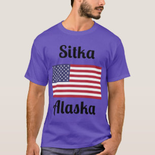 Sitka Alaska Stylishka Tryck2 T Shirt