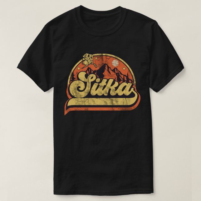 Sitka, Alaska T Shirt (Design framsida)