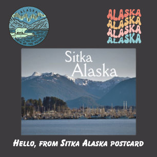 Sitka Alaska Travel Vykort