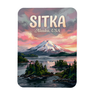 Sitka Sound Alaska Resor Magnet