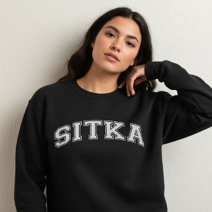 SITKA Universitetsstils Tröja America College Lång Ärmad Tröja