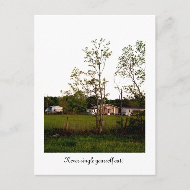 Sitt aldrig ut! vykort (Framsida)