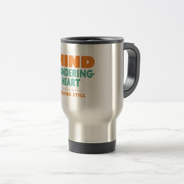 Sitt din inspiration på resande fot, spill-free! resemugg (Framsida höger)