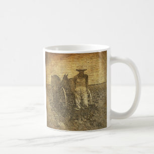 Sitt ett tag lantlig paus-mugg kaffemugg