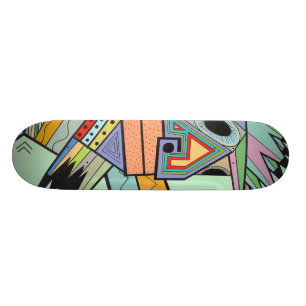 "Sitt fast i Brooklyn" vid Ruchell Alexander Mini Skateboard Bräda 18,7 Cm