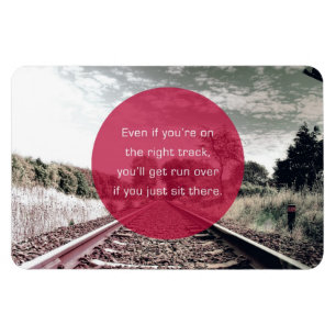 Sitt inte i Motivational citationstecken för Magnet