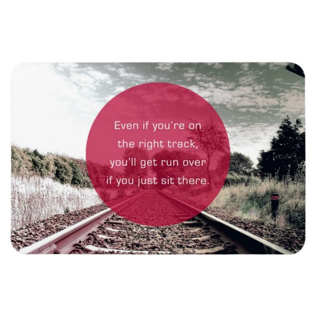 Sitt inte i ställe | Motiveringsoffert Magnet (Horisontell)