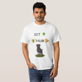 Sitt mummelt-skjortan tee shirt