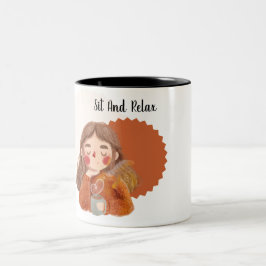 Sitt och slappna av Coffee Mugg