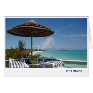 Sitt och slappna av OBS kort