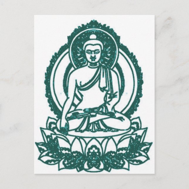 SITTA BUDDHA MEDITAACE VYKORT (Framsida)