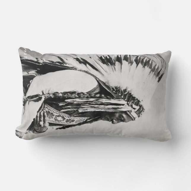 Sitta Bull, a Hunkpapa Sioux Lumbarkudde (Framsida)