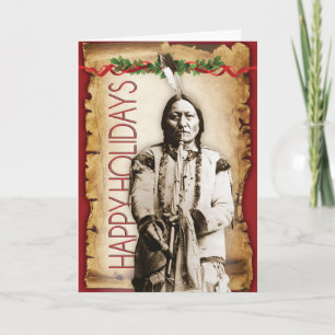 Sitta Bull Greeting Card Helgkort