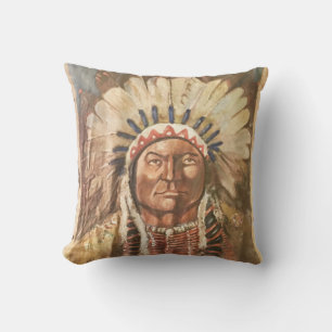Sitta Bull Indian Chief Kudde